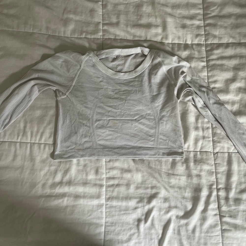 Lululemon crop topswiftly tech